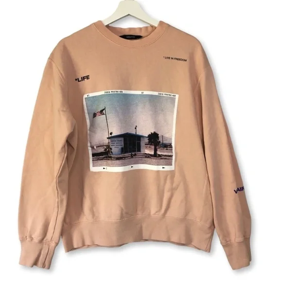 Zadig & Voltaire Simba Life Graphic Sweatshirt Medium